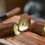 Seitanrolle mit Reblochon-Käse, ein Aperitif vom Feinsten