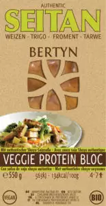 Bertyn Veggie Protein Seitan Bloc: 550g - Tarwe