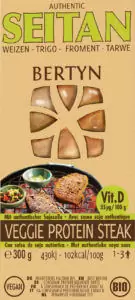 Bertyn Veggie protein Seitan Steak Vit D 300g tarwe