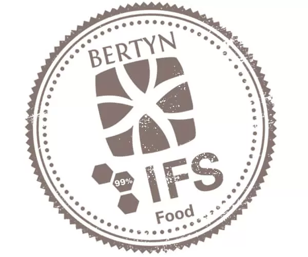 Bertyn's IFS Food certificate