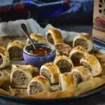 veggie sausage roll recipe with seitan from Bertyn
